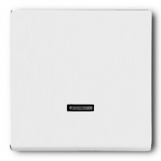Клавиша для светорегулятора с подсветкой ABB Basic 55 альпийский белый (6543-94)