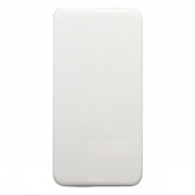 Клавиша узкая без подсветки, белый