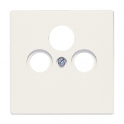 Накладка телевизионной розетки TV+FM+SAT Jung LS Слоновая кость