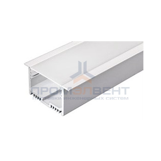 Профиль с экраном SL-LINIA62-F-2500 WHITE+OPAL