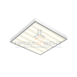 Светодиодный светильник "ВАРТОН" офисный встраиваемый 595*595*50 мм 54 ВТ 4000К с функцией аварийного освещения класс защиты IP40