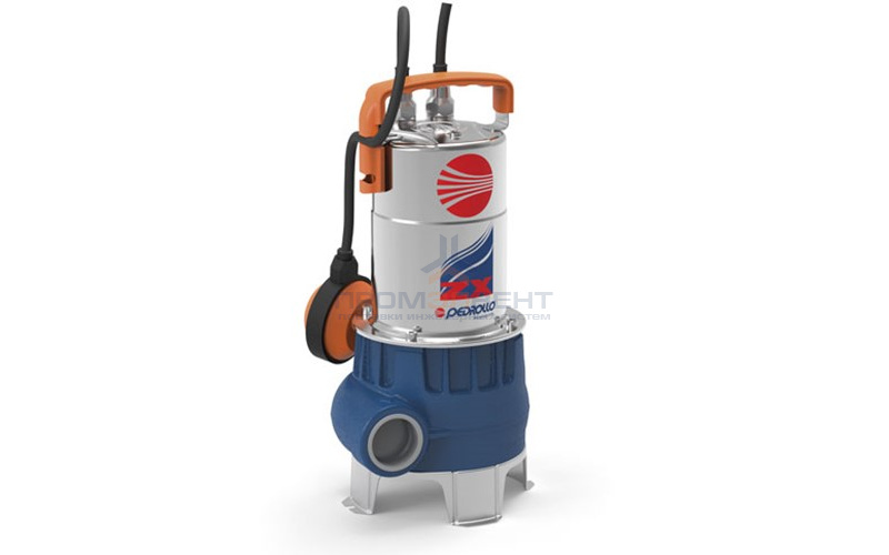 Насос дренажный Pedrollo ZXm 1A/40 - 0,60 кВт (1x230 В, Qmax 400 л/мин, Hmax 10,5 м, кабель 5 м)