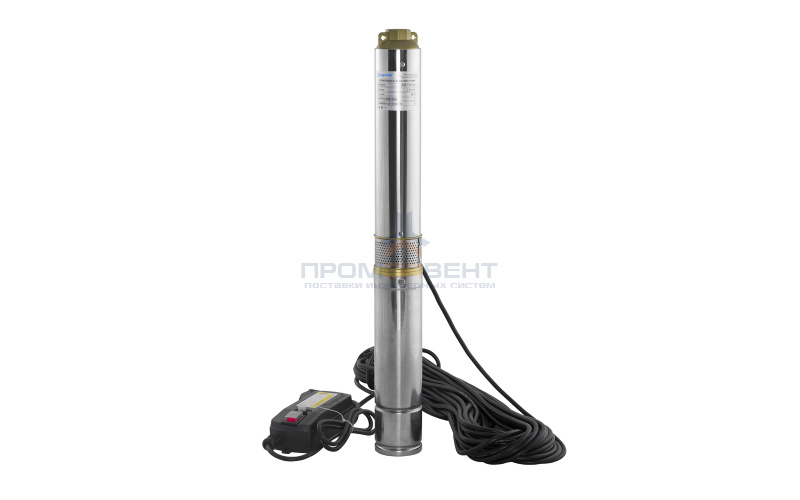 Насос скважинный Aquario ASP 1C-50-90 - 0,55 кВт (однофазный, Hmax 55 м, Qmax 50 л/мин, кабель 35 м)