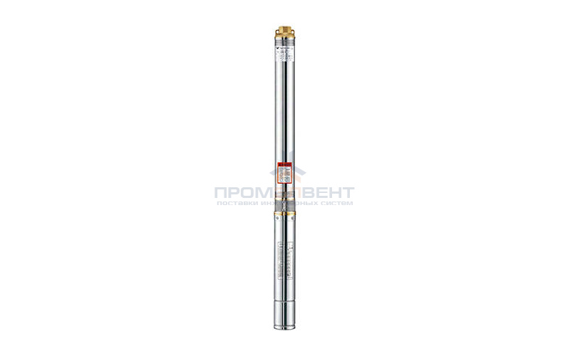 Насос скважинный WATERSTRY 3ST 3-90 (1,5 кВт, Hmax 108 м, Qmax 90 л/мин, 1х230В, кабель 1м.)