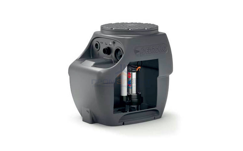 Установка канализационная Pedrollo SAR 250-VXm 15/50-N - 1,1 кВт (Qmax 650л/мин,Hmax 11м,кабель 10м)