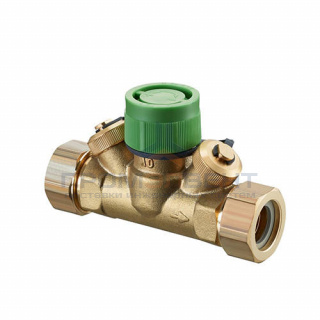 Вентиль регулирующий с накидной гайкой Oventrop Hycocon HTZ - Ду40 (1"1/2НР-1"1/2НР)