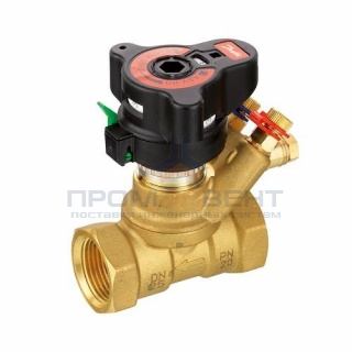 Клапан балансировочный Danfoss ASV-BD - 1"1/2 (ВР/ВР, PN20, Tmax 120°C, 2 изм.ниппеля и шар.кран)