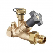 Клапан балансировочный Oventrop Aquastrom F - 1" (ВР/НГ, PN16, Tmax 120°C, со спускным краном)