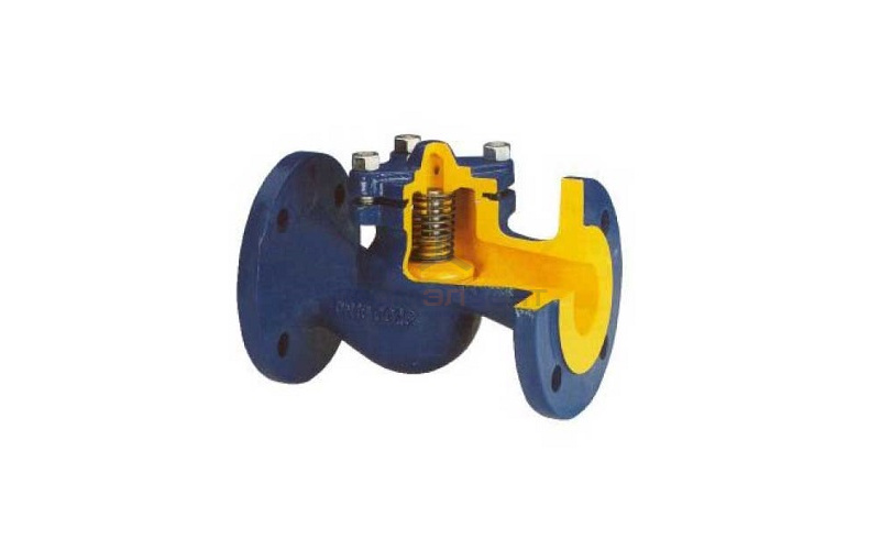 Клапан обратный BROEN V287 - Ду25 (Фланец/Фланец,  PN16, Tmax 300°C, чугун)