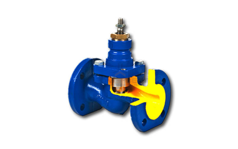 Клапан регулирующий Zetkama 227A - Ду25 (Ф/Ф, PN16, Tmax-200°C, серый чугун, исполнение №91)