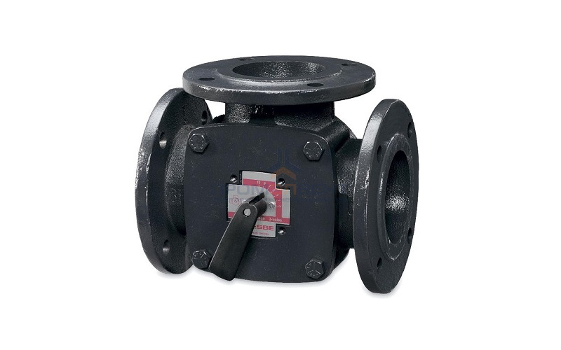 Клапан термостатический смесительный ESBE 3F - Ду40 (фланцевое соединение, PN6, 110°C, KVS 44)