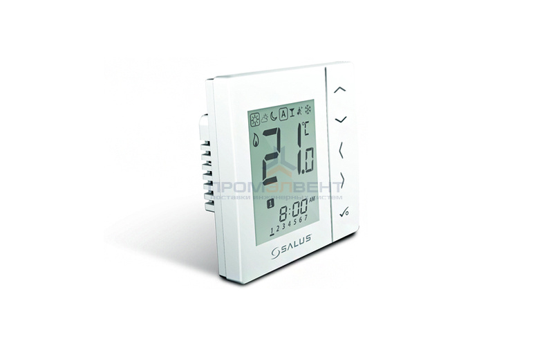 Термостат комнатный SALUS Controls IT600 - VS10WRF (встраиваемый, регулировка 5-35°C, 230В)