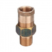 Соединение разъемное Viega 3341 - 1"1/4 (НР/ВР, с коническим уплотнением, бронза без покрытия)