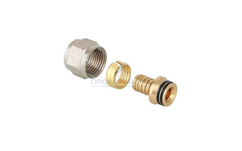 Соединение резьбозажимное VALTEC VTc.709 - 16x2.0 x 1/2
