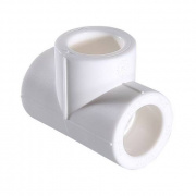 Тройник VALTEC VTp.731 - 90 (для полипропиленовых труб под пайку, цвет белый)