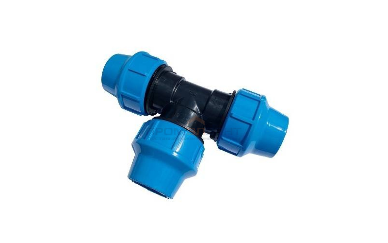 Тройник ДЖИЛЕКС - 25 (винтовой, для труб ПНД)