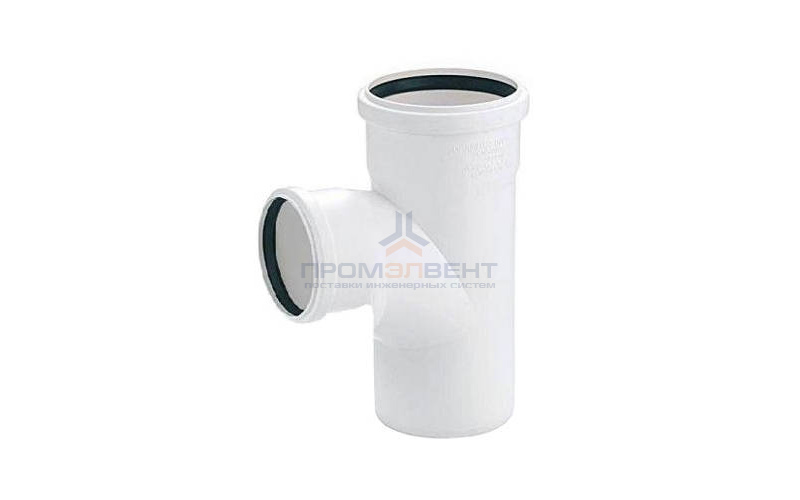 Тройник с уменьшенным отводом на 87° REHAU RAUPIANO PLUS - 200 x 160 (для внутренней канализации)