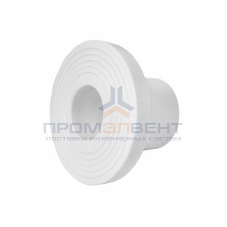 Бурт фальцевый Fusitek - 110 (для полипропиленовых труб под пайку, цвет белый)