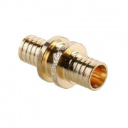 Муфта VALTEC VTm.403.BG - 16 (для труб из сшитого полиэтилена, латунь)