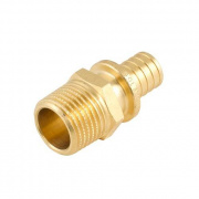 Переход на наружную резьбу SANEXT - 16 x 1/2" (для труб из сшитого полиэтилена)