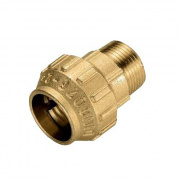 Переход на наружную резьбу Tiemme COBRARING 3460CR - 63 x 2" (винтовой, для полиэтиленовых труб)