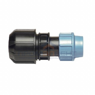 Переход на универсальное присоединение UNIDELTA 1033 - 25 x 15/22 (винтовой, для труб ПНД)