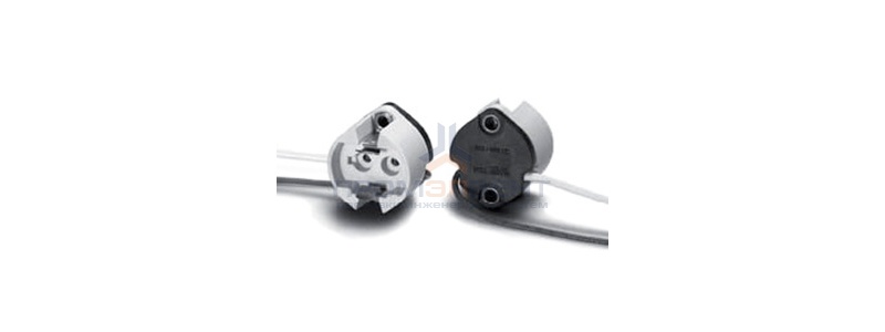 Патрон 41900 VS GX12-1 керамика T220 провод 1.0 кв.мм для SDW-TG