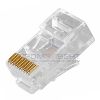 Джек компьютерный RJ-45  10P-10C cat.5e Rexant