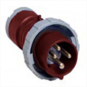 Вилка кабельная ABB 316 P6W IP67 16A 3P+E