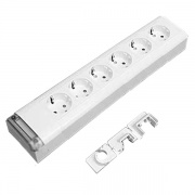 Блок розет.6х2К+З 16А нем.стд.