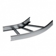 Угол горизонтальный 45? 80x300 R300, цинк-ламельный