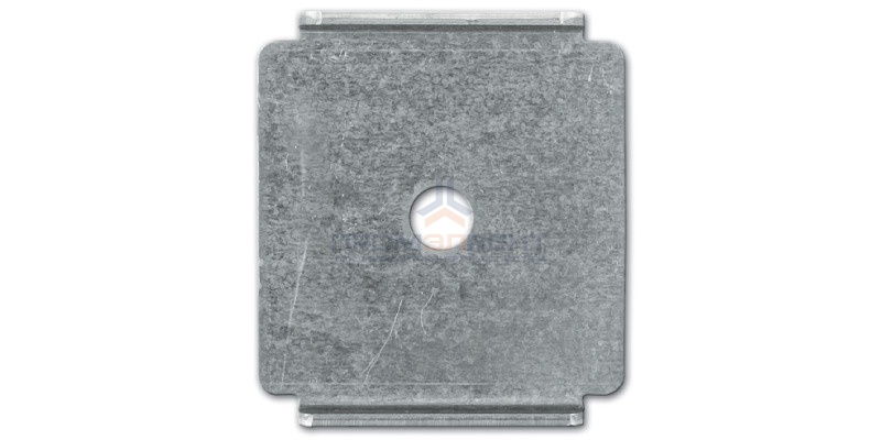 Пластина для подвеса проволочного лотка на шпильке