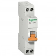 Дифференциальный автомат Schneider Electric АД63 1п+н 25A 30мA 4,5кА C