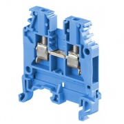 Клеммник ABB MA2,5/5 N на DIN-рейку 2,5мм.кв. синий