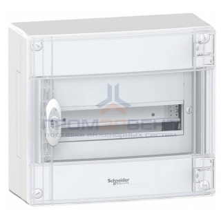 Щит навесной Schneider Electric Pragma (1х13) 13 модулей с прозрачной дверью с клемниками N+PE