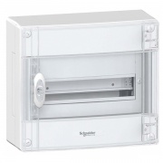 Щит навесной Schneider Electric Pragma (1х13) 13 модулей с прозрачной дверью с клемниками N+PE